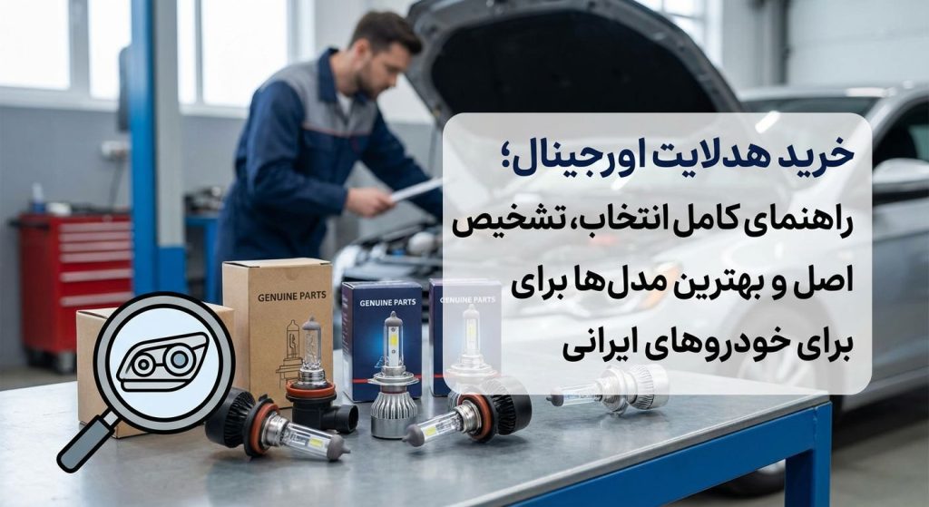 خرید هدلایت اورجینال؛ راهنمای کامل انتخاب، تشخیص اصل و بهترین مدل‌ها برای خودروهای ایرانی